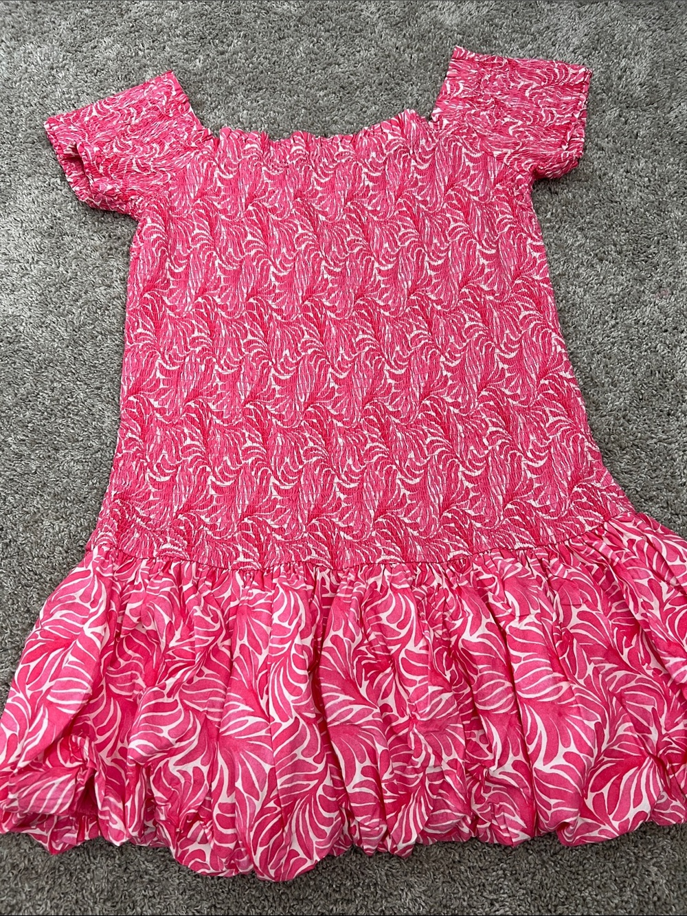 H&M Pink Patterned Mini Dress - Picture 6 of 7